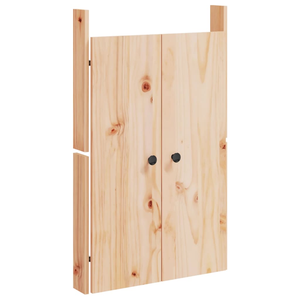 Portas de cozinha para exterior meppel 2 pcs 50x9x82 cm pinho maciço
