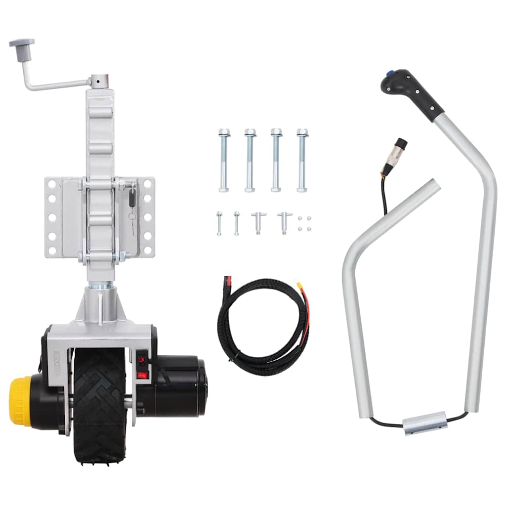 Roda macaco de reboque 12 v 550 w alumínio