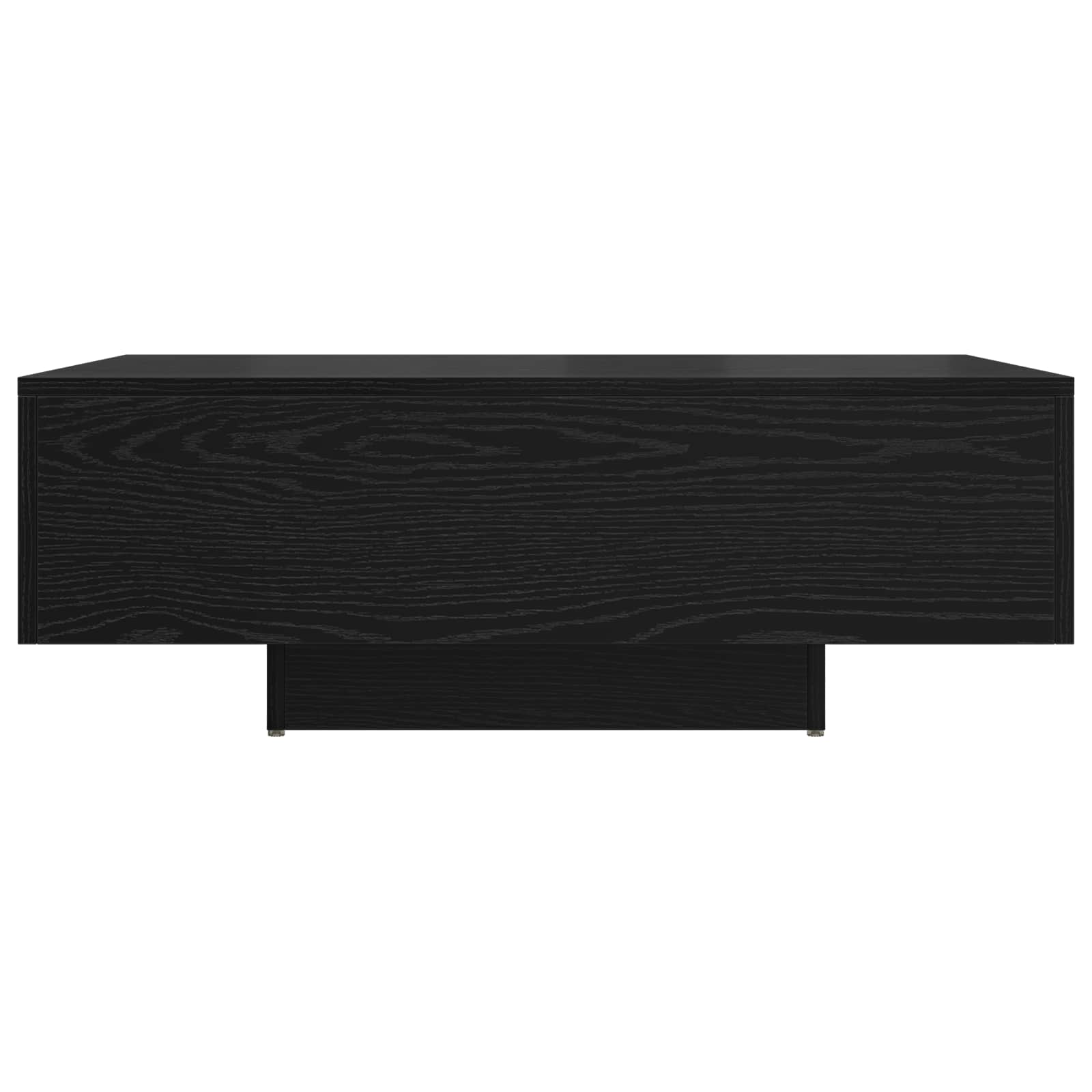 Mesa de centro carvalho preto 85 x 55 x 31 cm