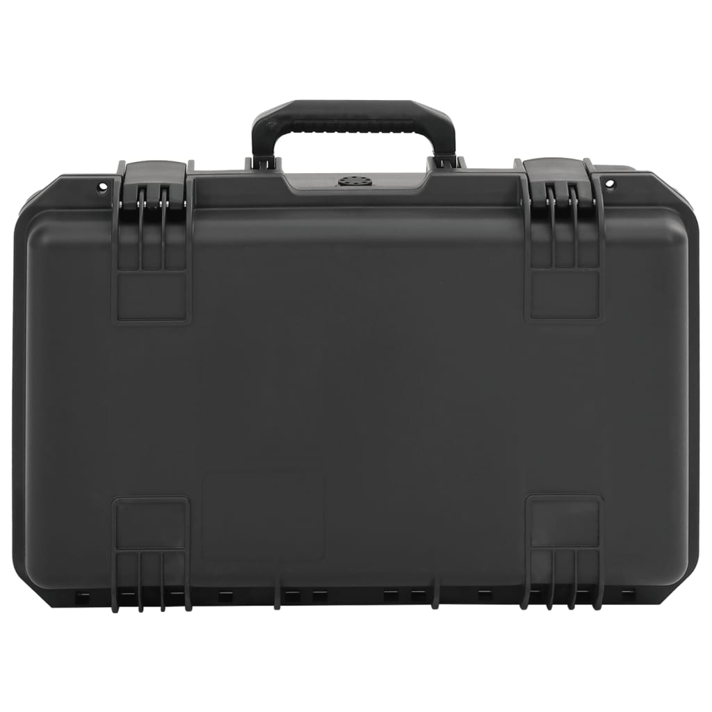 Mala de viagem portátil 55x35x22,5 cm PP preto