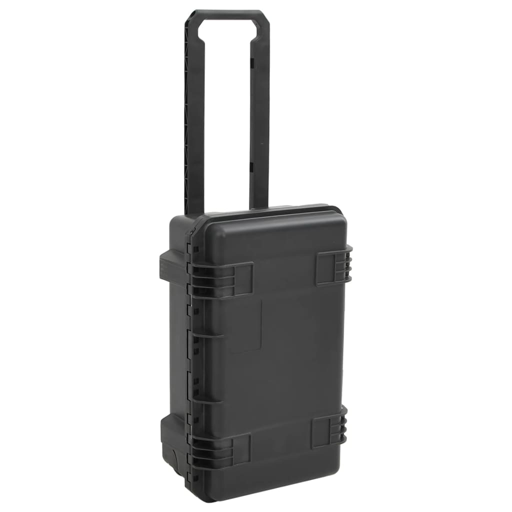 Mala de viagem portátil 55x35x22,5 cm PP preto