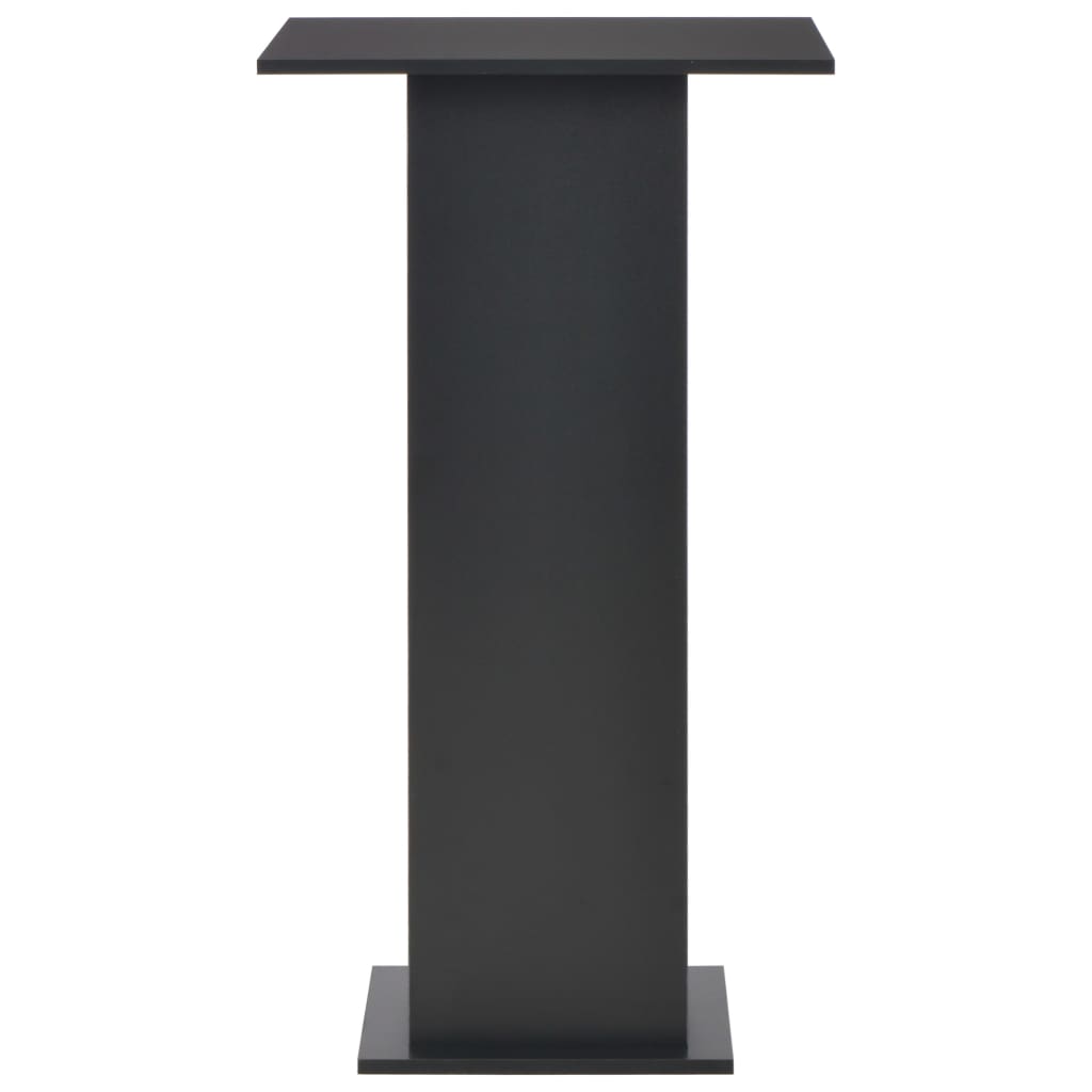Mesa de bar 60x60x110 cm preto