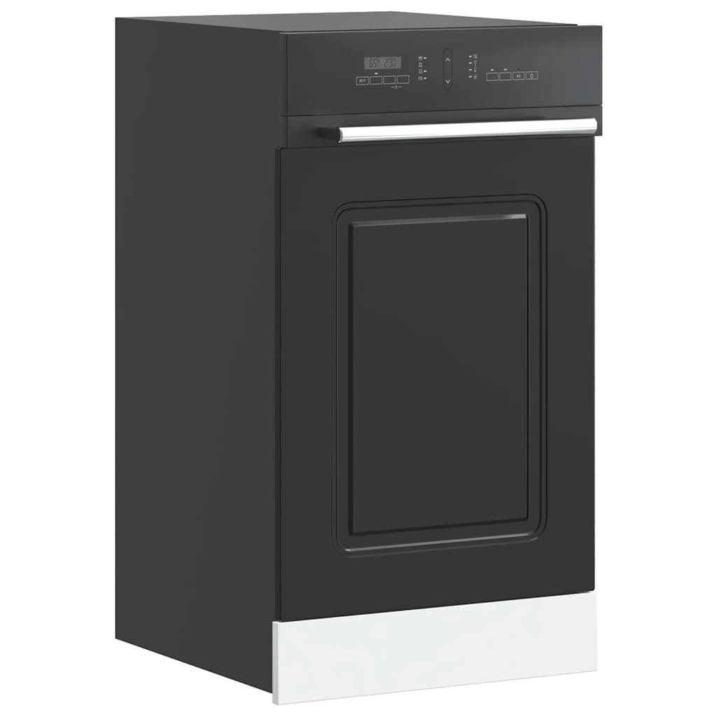 Painel máquina lavar louça kalmar 45x1,5x57 cm preto