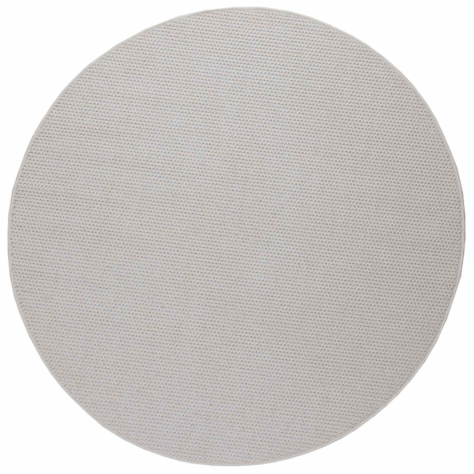 Tapetes de área redondo lugo creme ø 120 cm poliéster