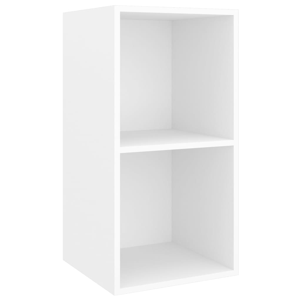 3 Pcs conjunto de móveis de TV contraplacado branco