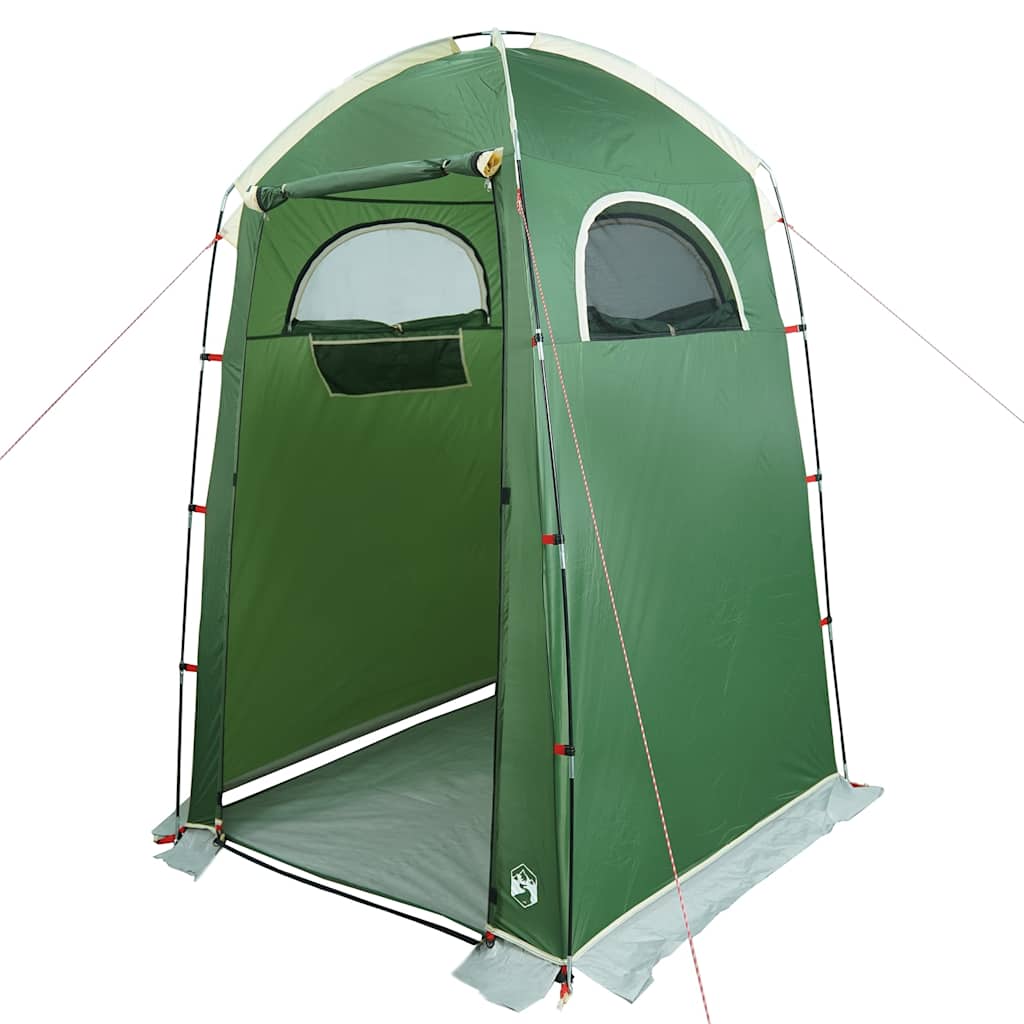 Tenda para duche impermeável verde