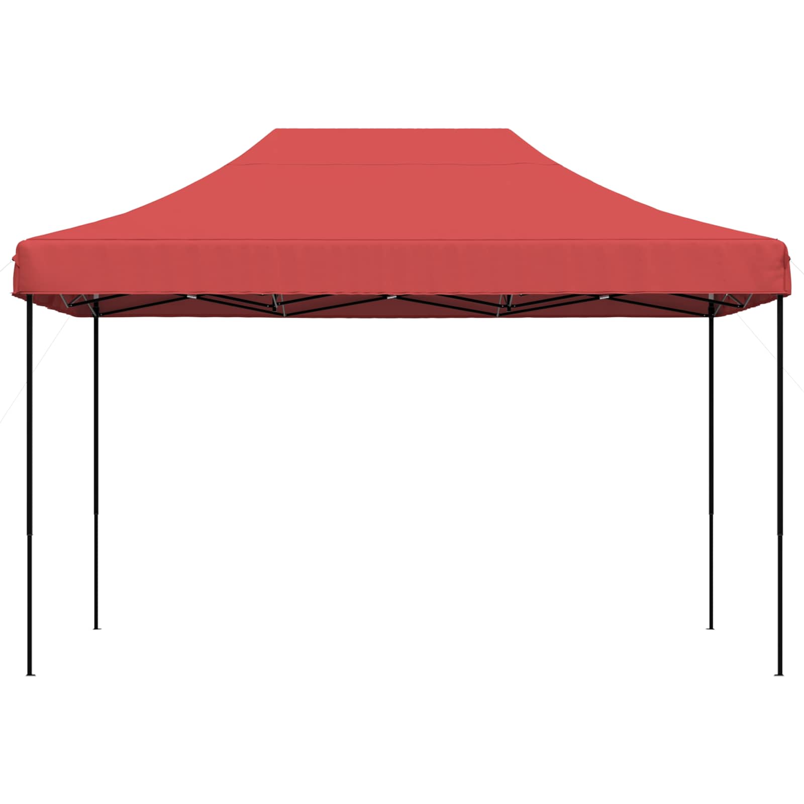 Tenda de festa borgonha 279 x 410 x 315 cm tecido oxford