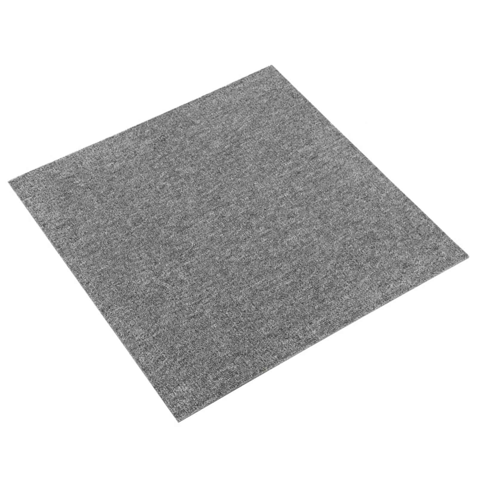 Tapete 20 unid. cinzento 50 x 50 cm 100% polipropileno
