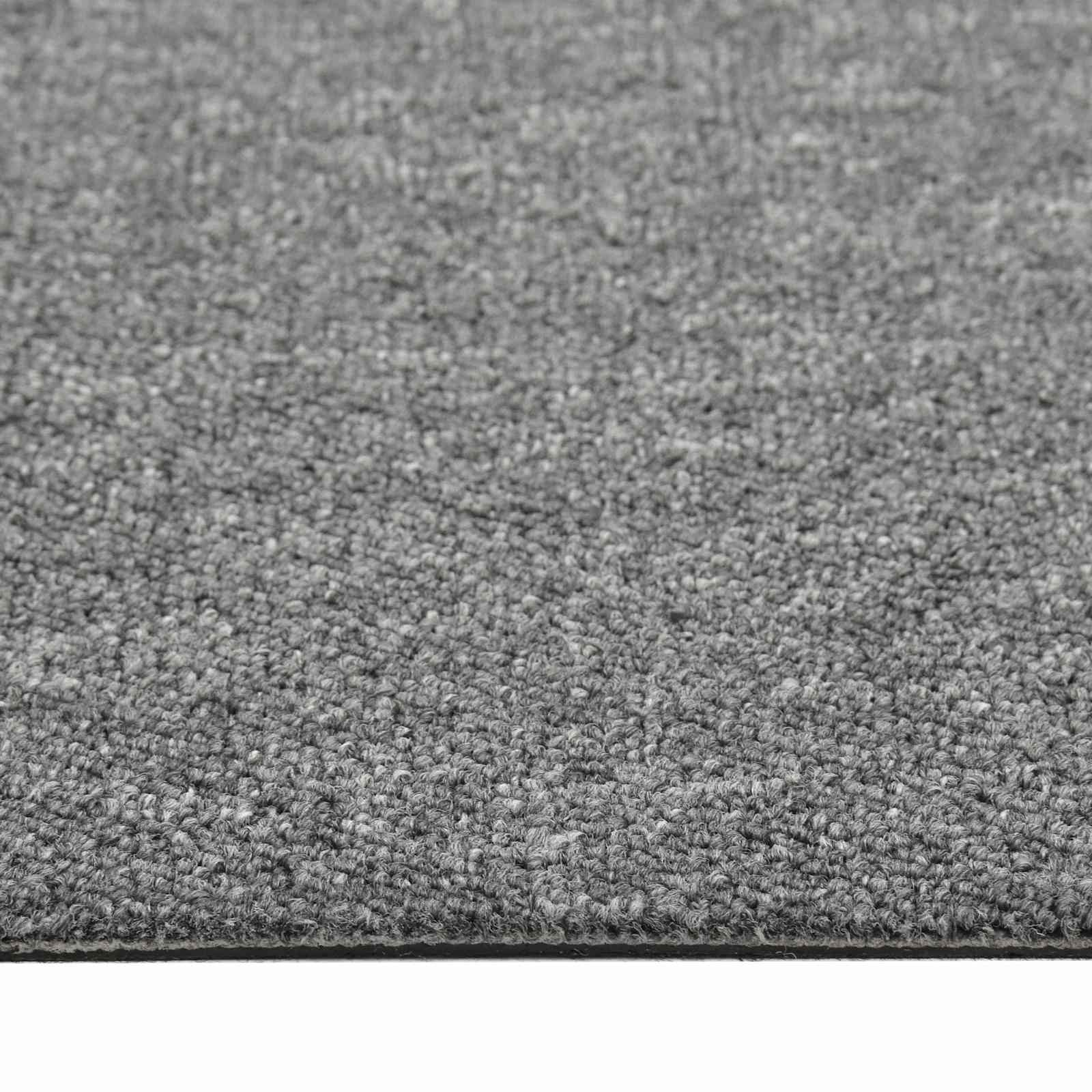 Tapete 20 unid. cinzento 50 x 50 cm 100% polipropileno