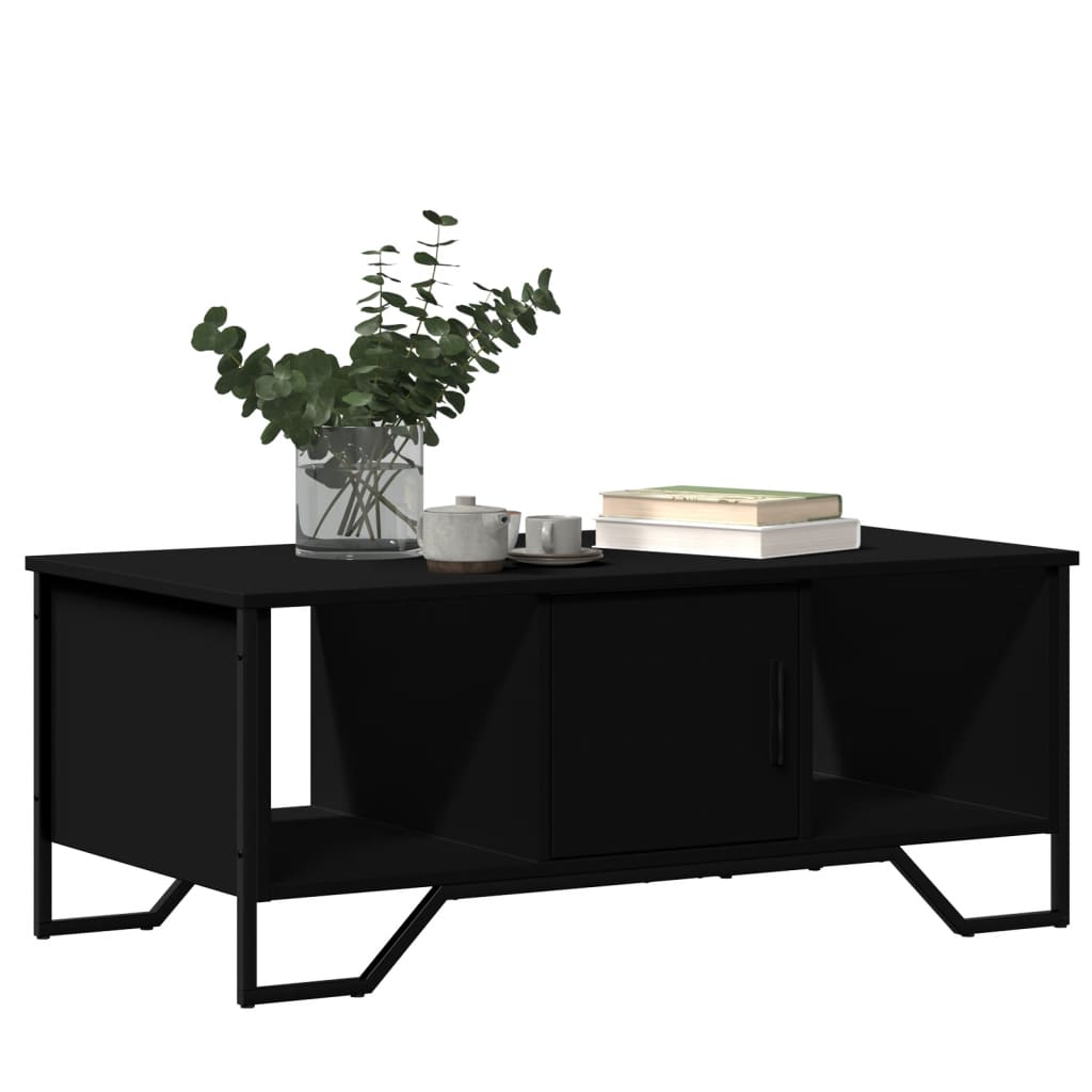 Mesa de centro 100x51x40 cm derivados de madeira preto
