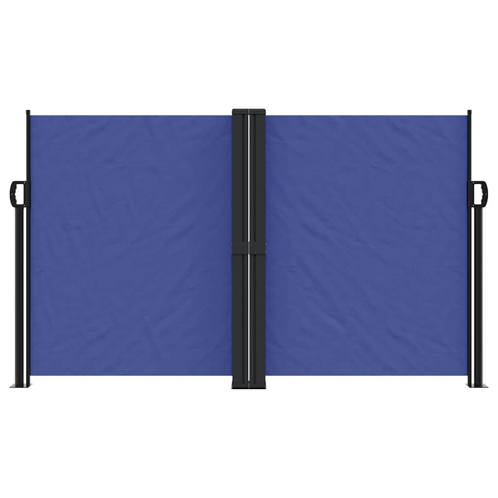 Toldo lateral retrátil 140x600 cm azul