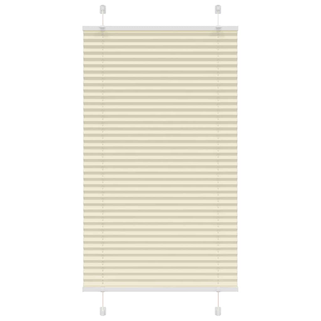 Creme plissada cega 70x150 cm largura tecido 69,4 cm poliéster