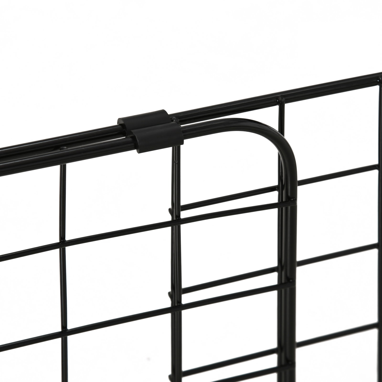Grade de segurança de carro para cães extensível universal grade de segurança para cães com largura ajustável 91-152x30cm preto