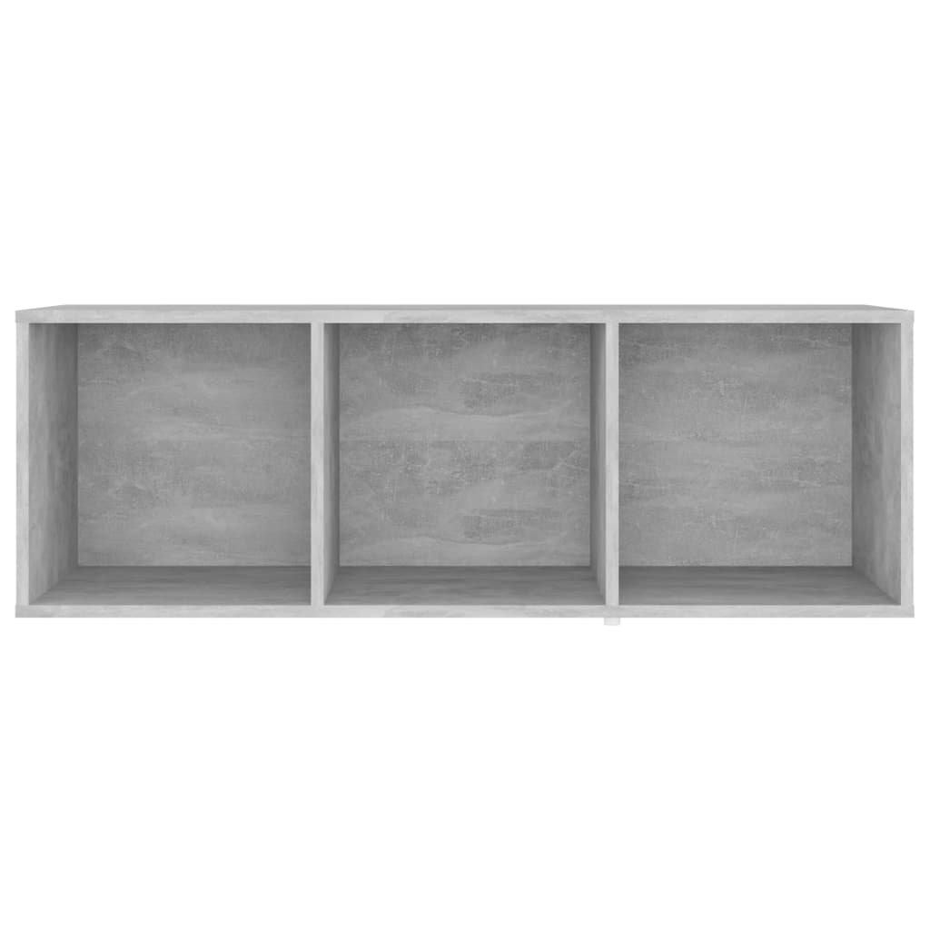Móvel de TV 107x35x37 cm derivados de madeira cinzento cimento