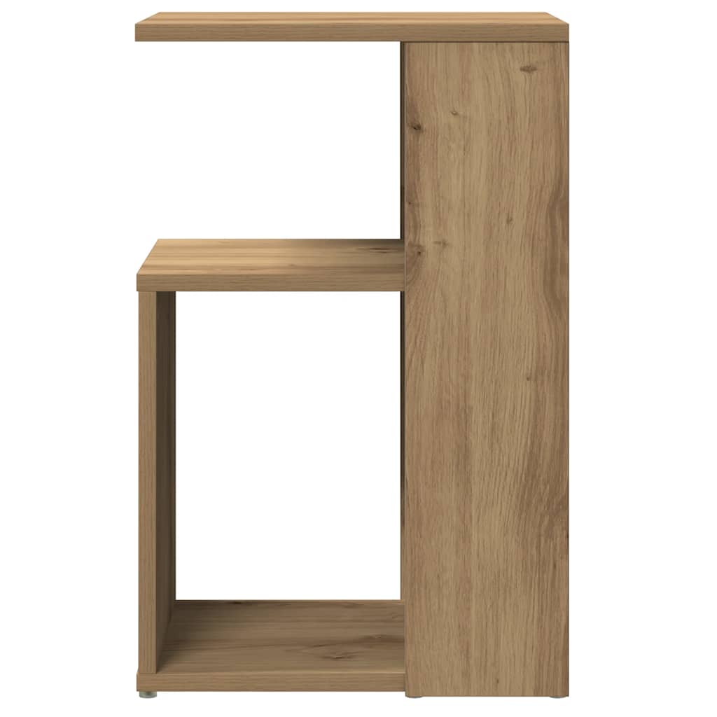 Mesa de apoio 36x30x56 cm derivados madeira carvalho artisiano