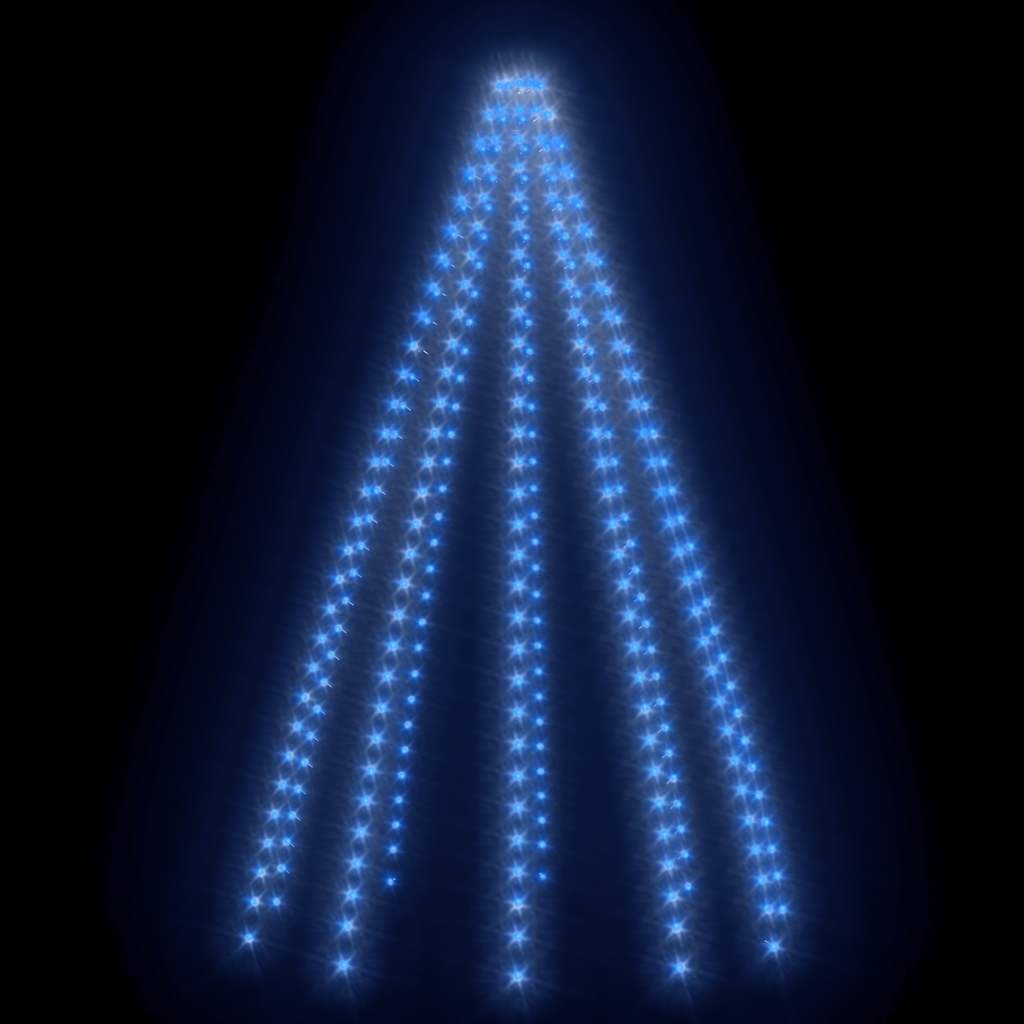 Cordão de luzes para árvore de natal 250 luzes LED 250 cm