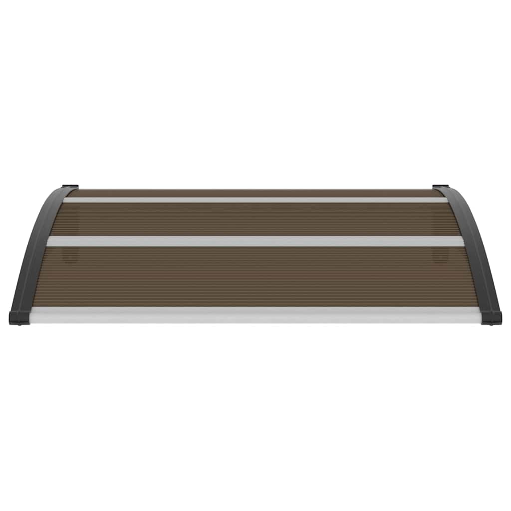 Toldo de porta 120x100 cm PC preto
