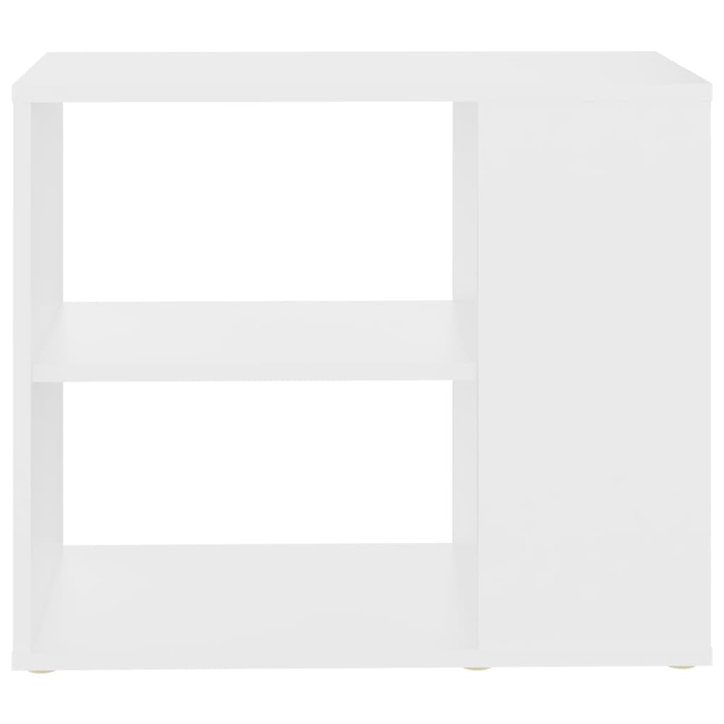 Móvel lateral 60x30x50 cm derivados de madeira branco