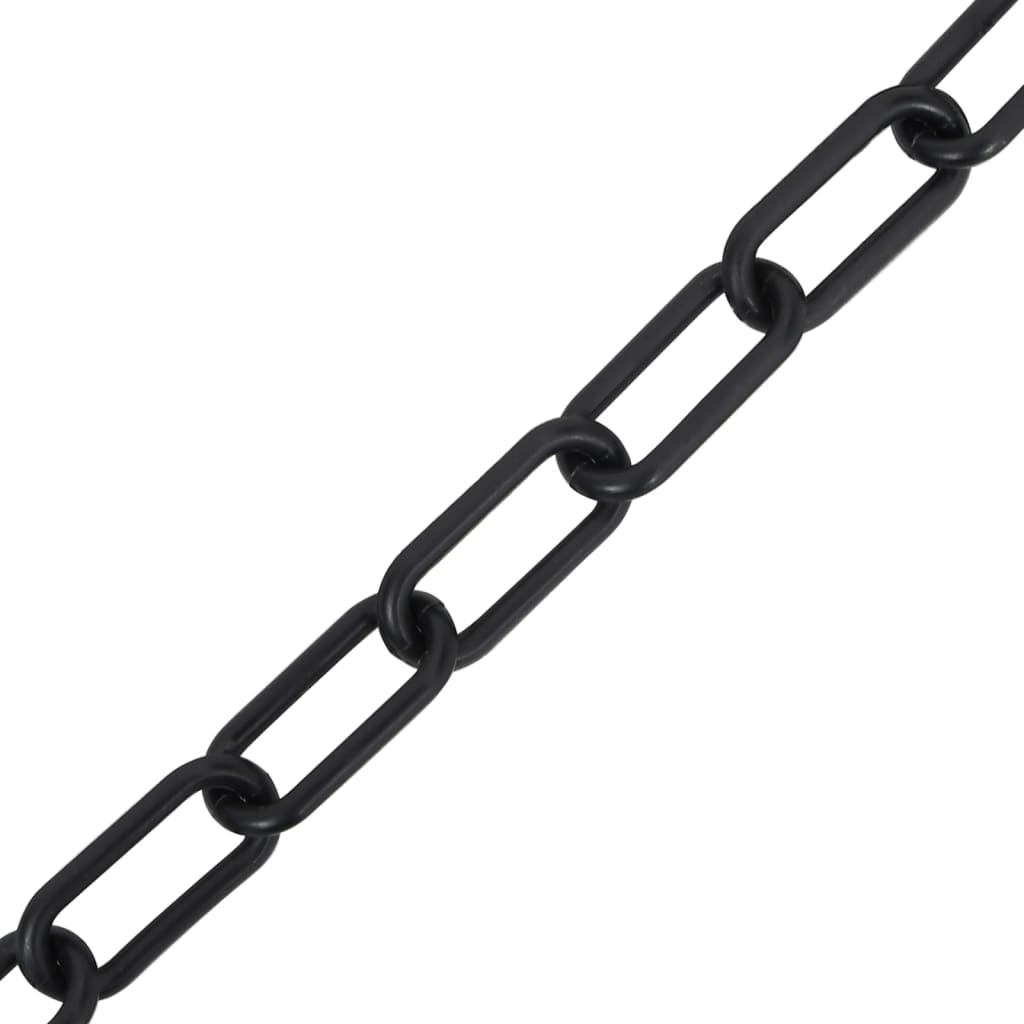 Corrente de sinalização plástico 100 m ø4 mm preto