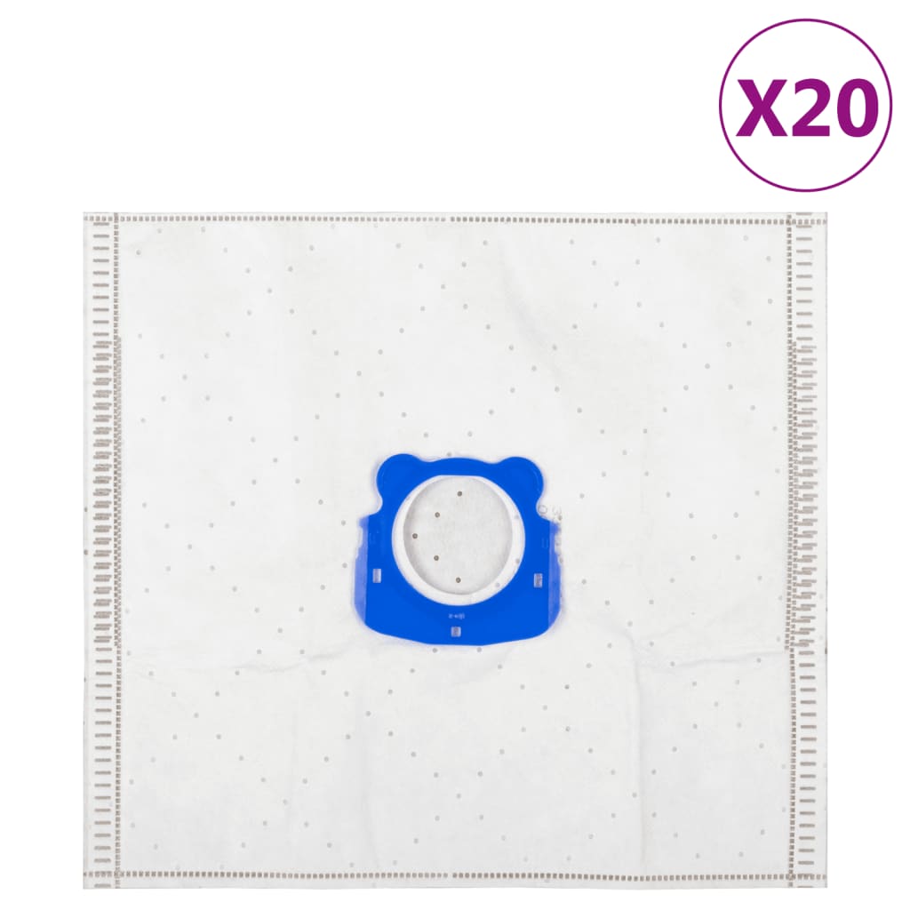 Sacos de aspirador de pó para rowenta ro3125 20 pcs