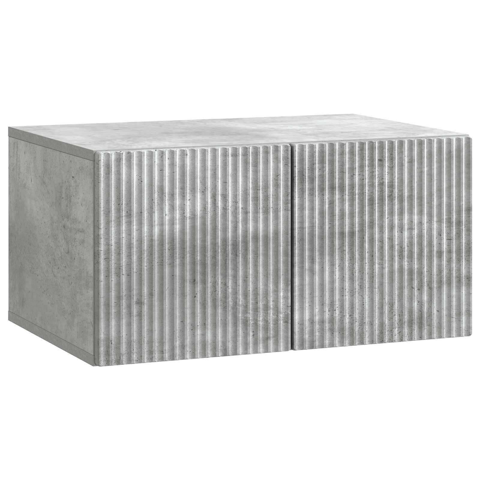 Gabinete de TV de parede cinzento cimento 59,5 x 41 x 30 cm