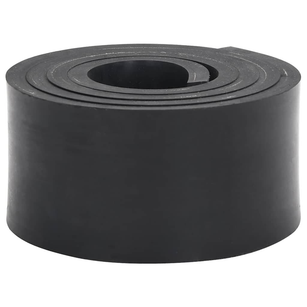 Borda de borracha para limpa-neves 150x8x1 cm preto
