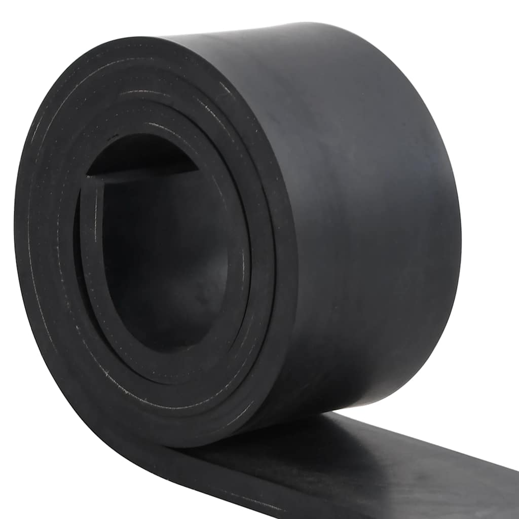 Borda de borracha para limpa-neves 150x8x1 cm preto