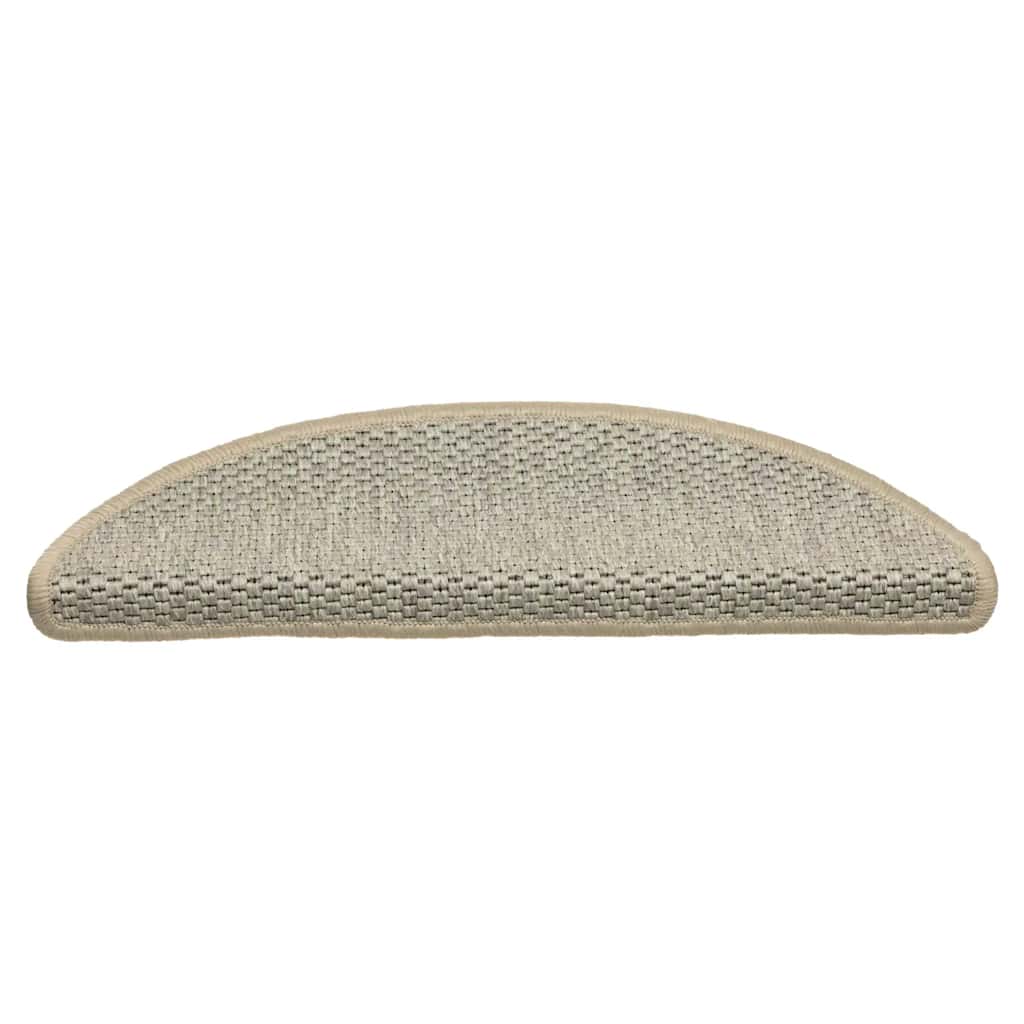 Tapetes escada adesivos aspeto sisal 30pcs 56x17x3cm