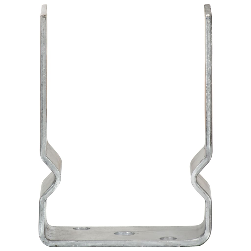 Âncoras de vedação 6 pcs 10x6x15 cm aço galvanizado prateado