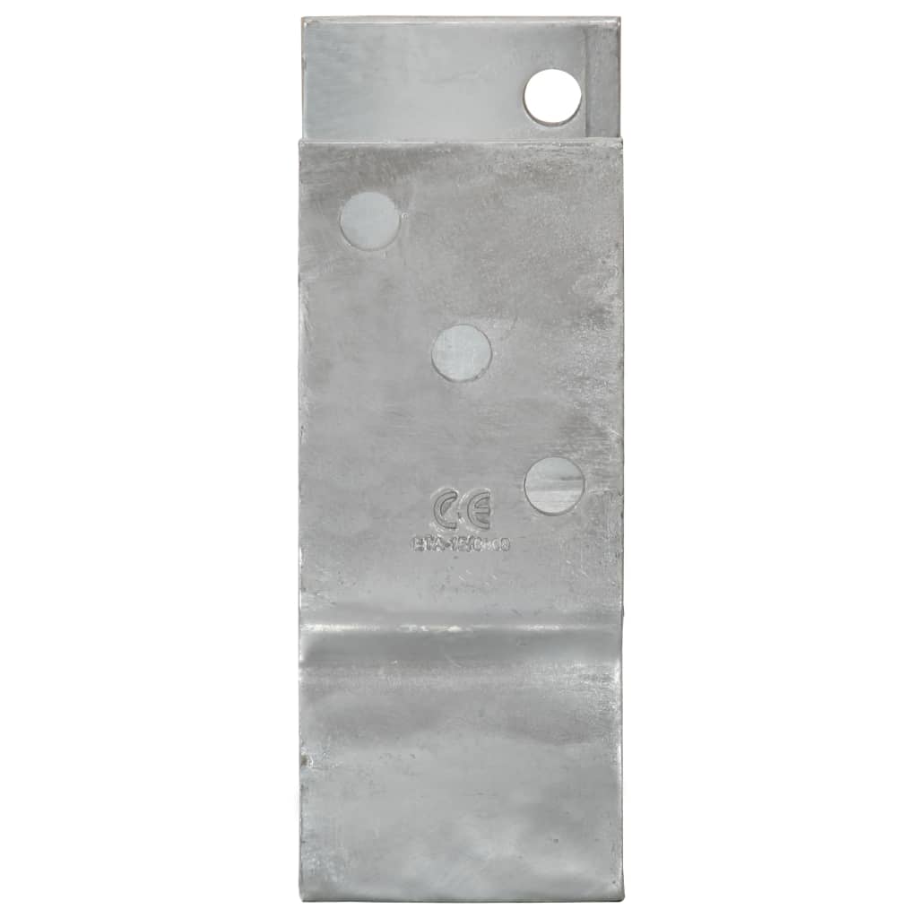 Âncoras de vedação 6 pcs 10x6x15 cm aço galvanizado prateado