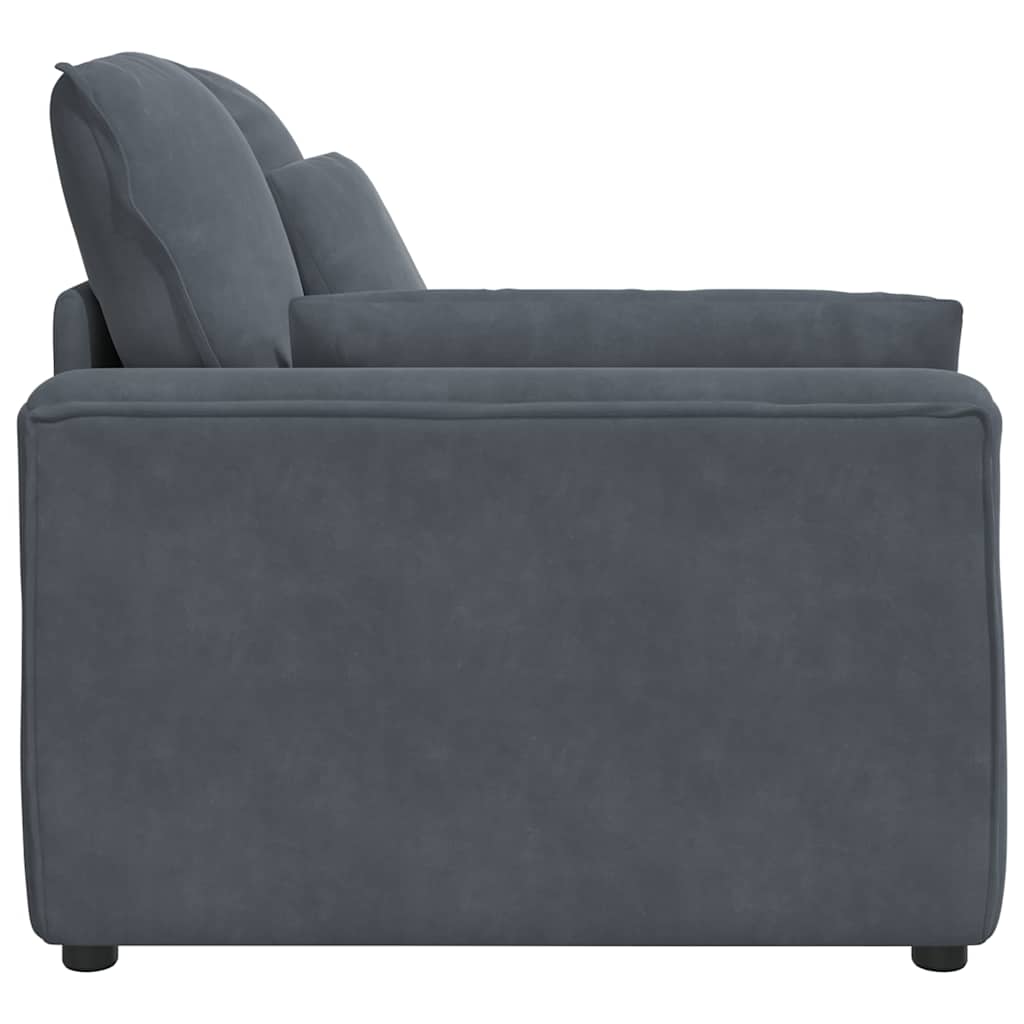 Módulo de sofá modular com braço e almofadões 100 cm