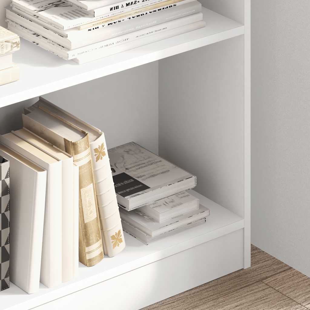 Estante 80x24x109 cm derivados de madeira branco