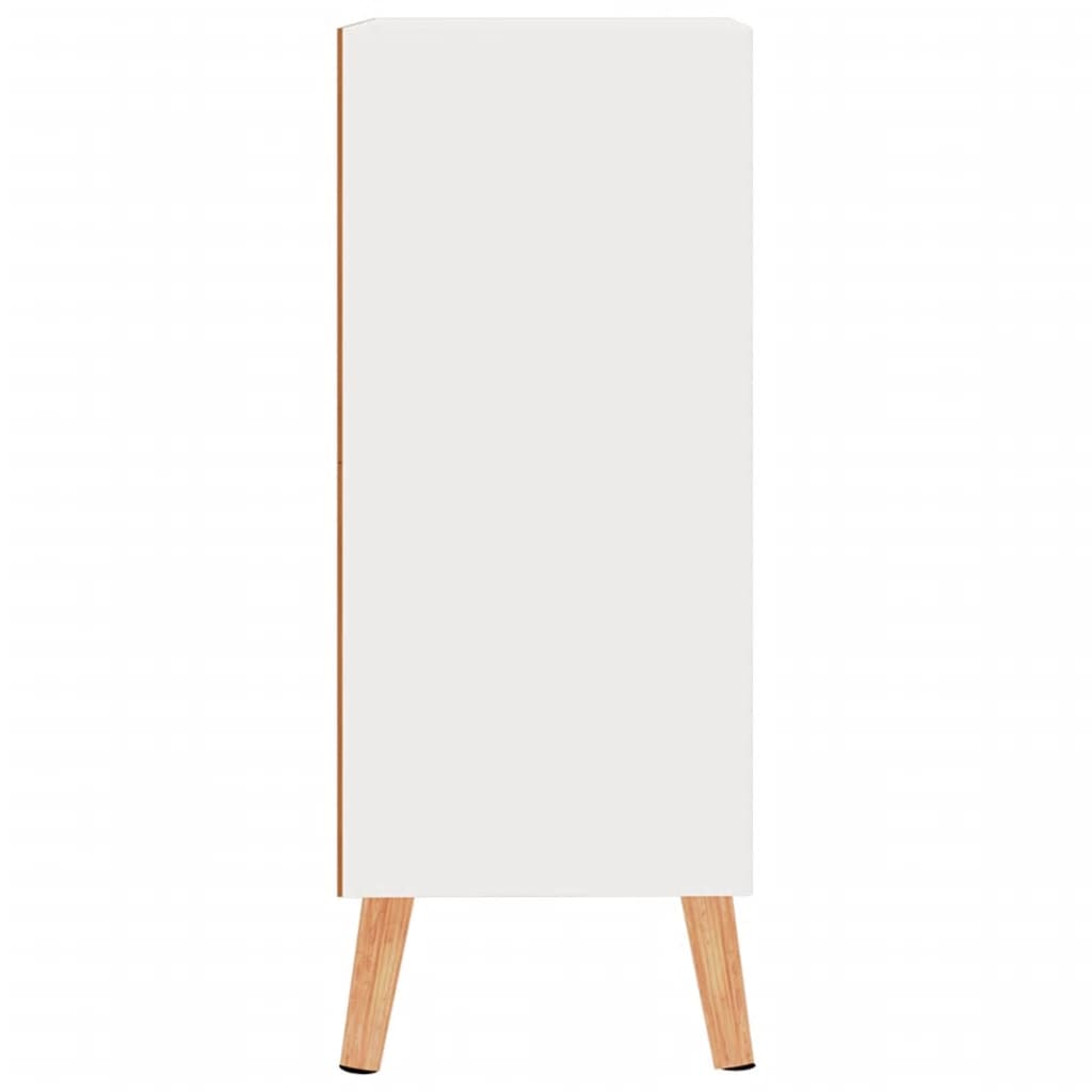 Aparador 60x30x72 cm derivados de madeira branco brilhante