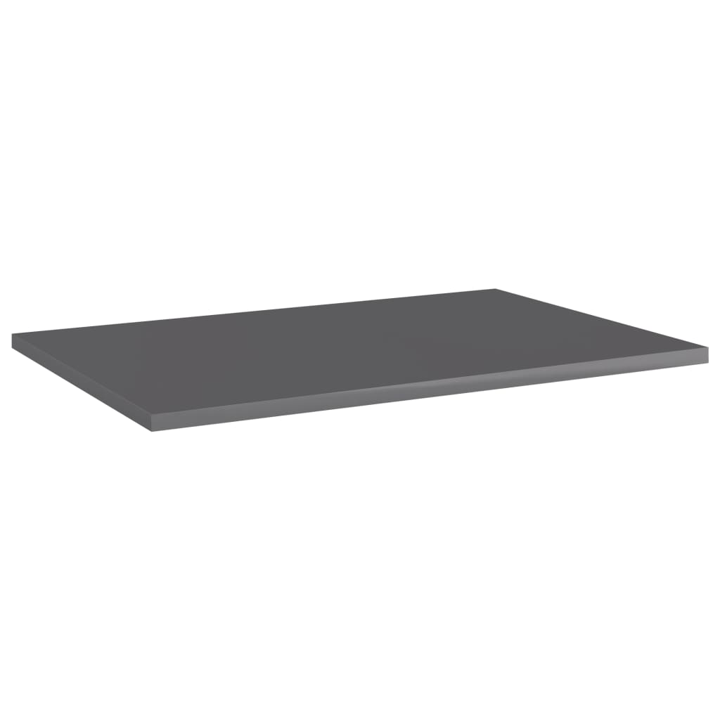 Prateleiras para estante 8 pcs derivados de madeira cinza