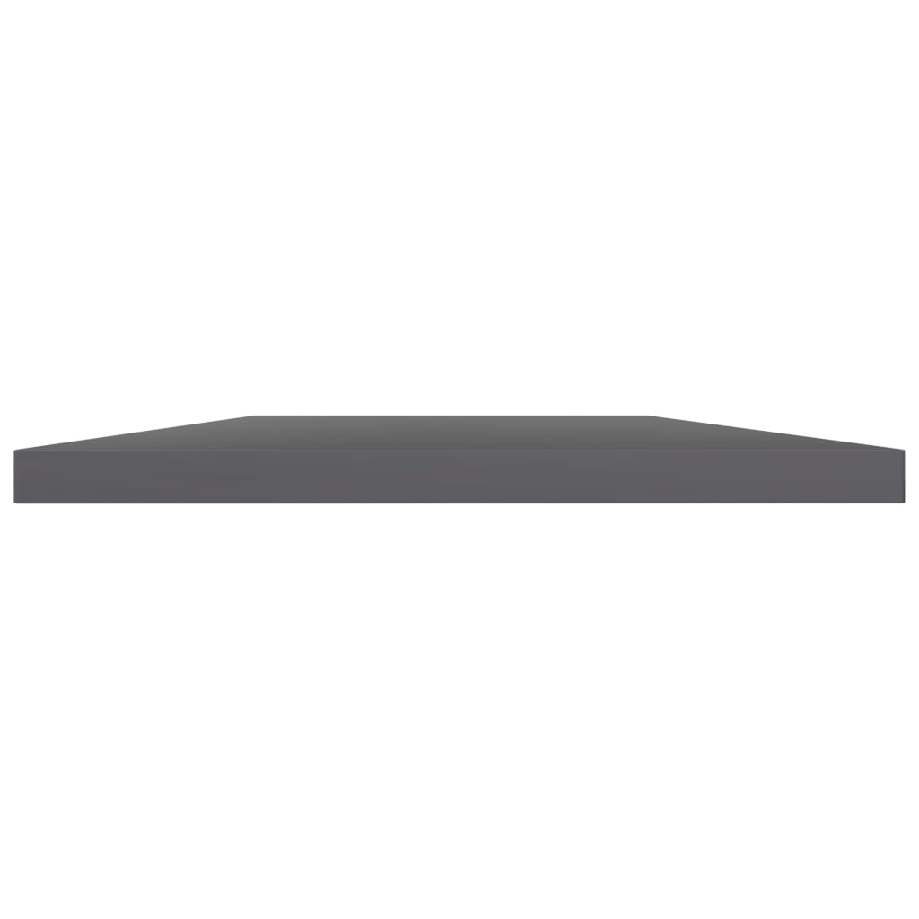 Prateleiras para estante 8 pcs derivados de madeira cinza