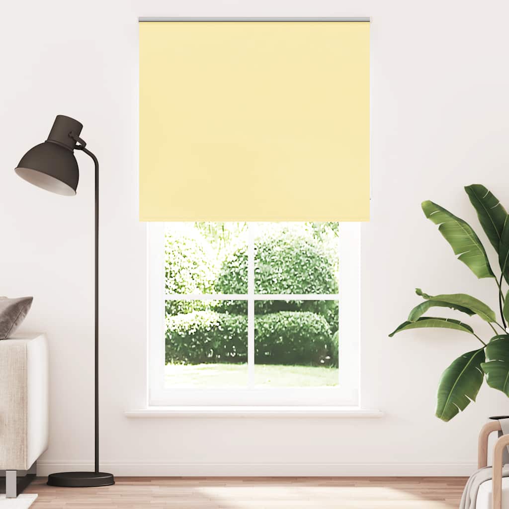 Persiana de enrolar 125x230 cm largura tecido 121,6cm poliéster