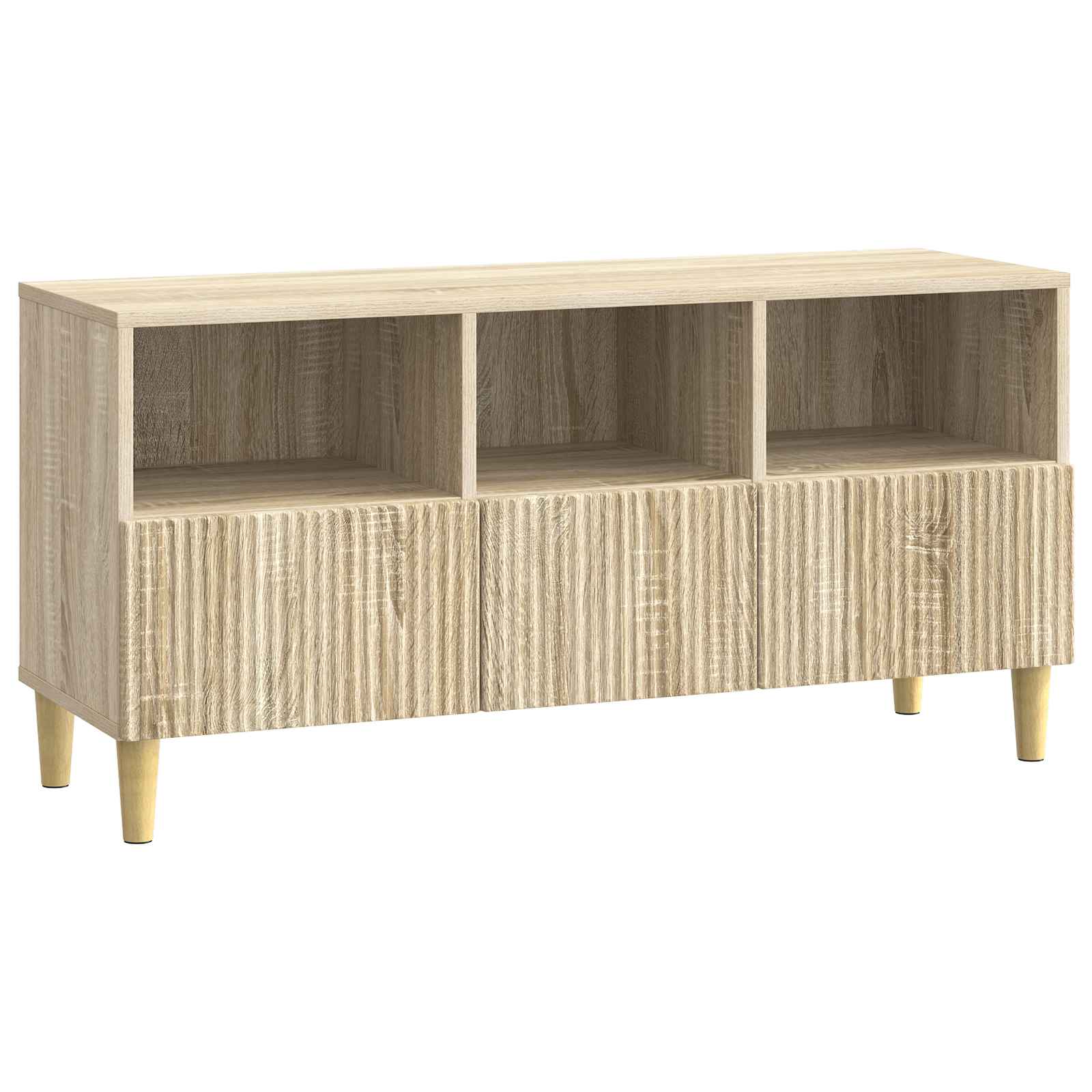 Gabinete para TV com gaveta carvalho sonoma 102 x 34,5 x 50 cm
