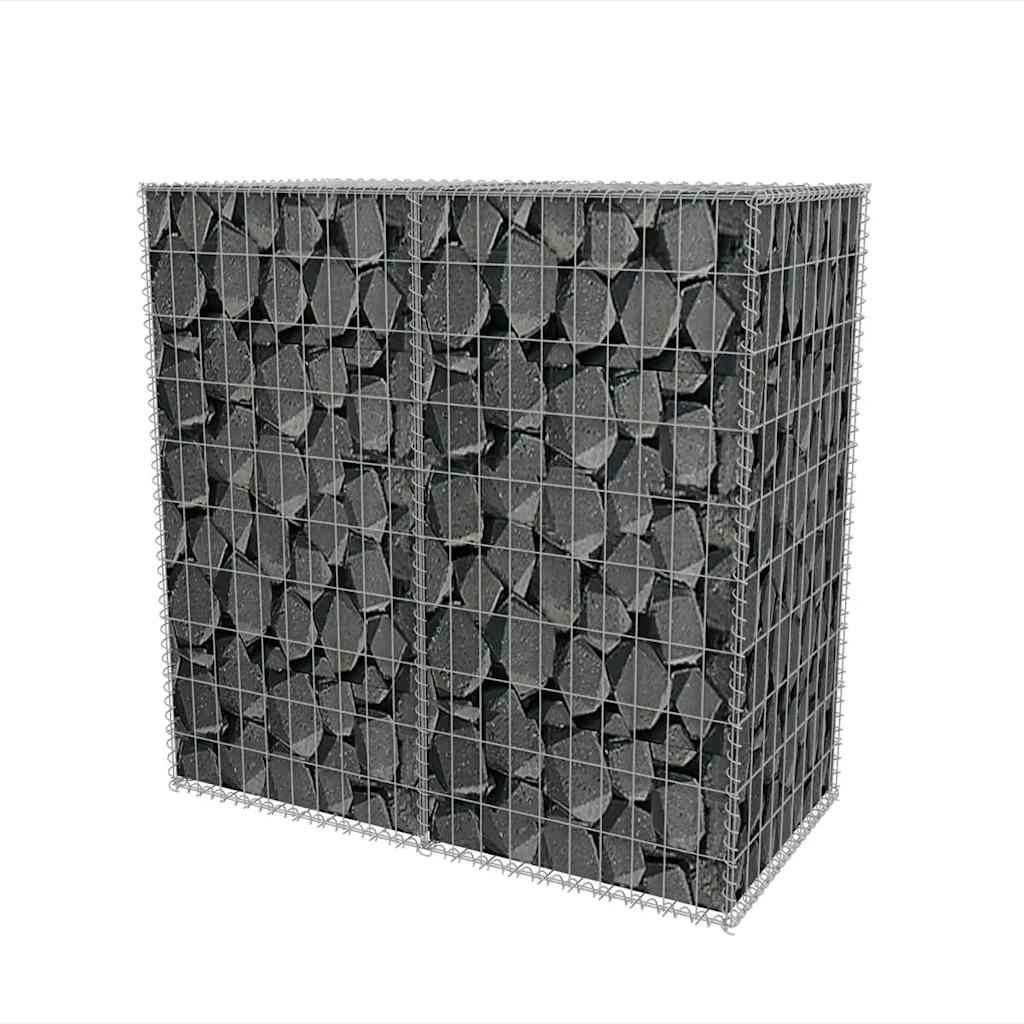 Cesto gabião aço galvanizado 100x50x100 cm
