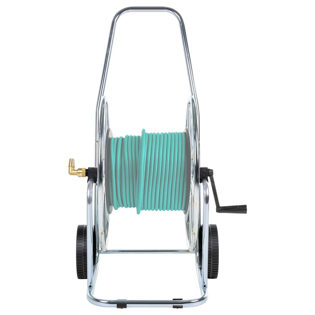 Carrinho enrolador para mangueira com 80 m 3/4" aço