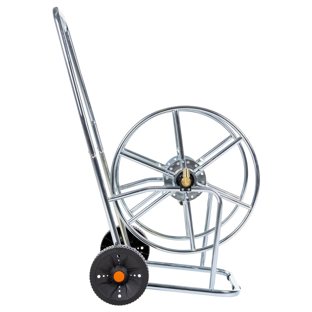 Carrinho enrolador para mangueira com 80 m 3/4" aço