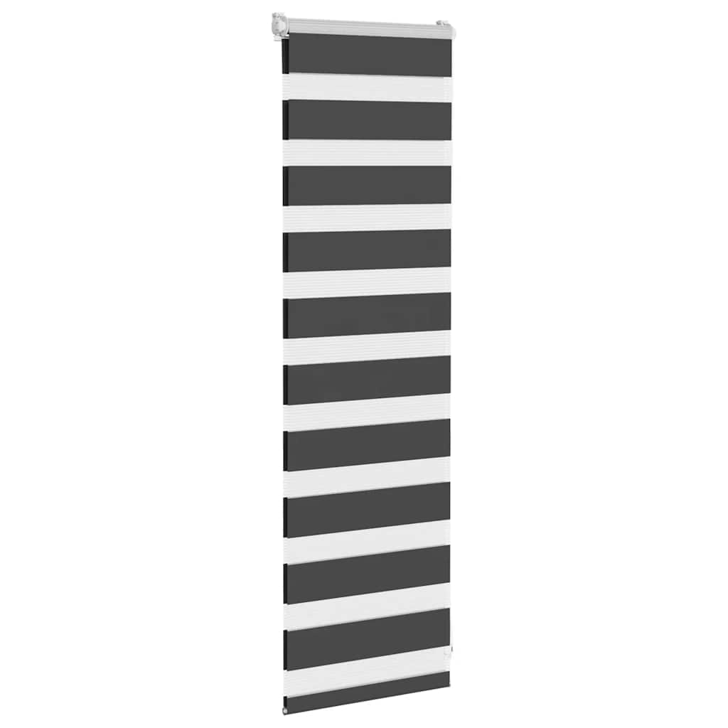 Cortina de zebra 40x100 cm largura do tecido 35,9 cm poliéster