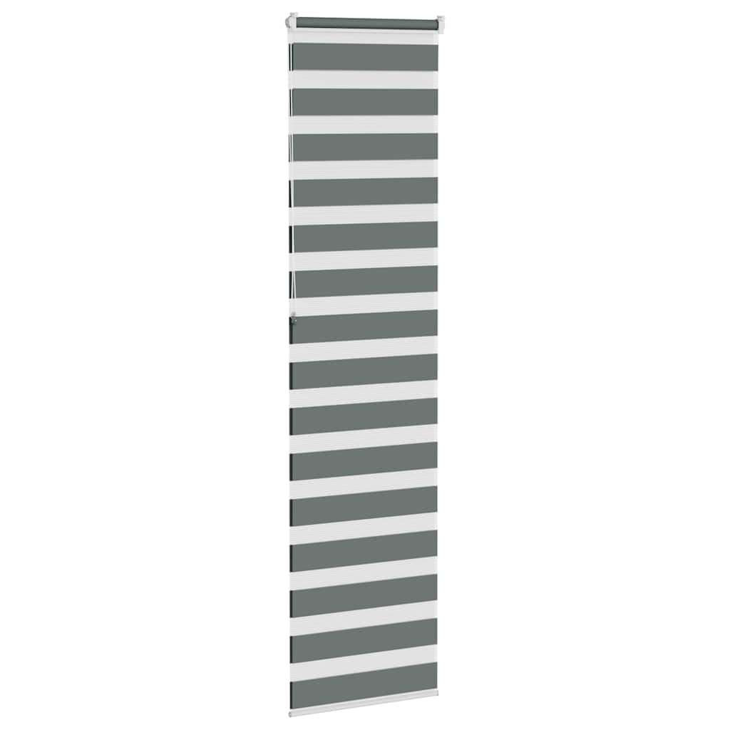 Cortina de zebra 55x230 cm largura do tecido 50,9 cm poliéster