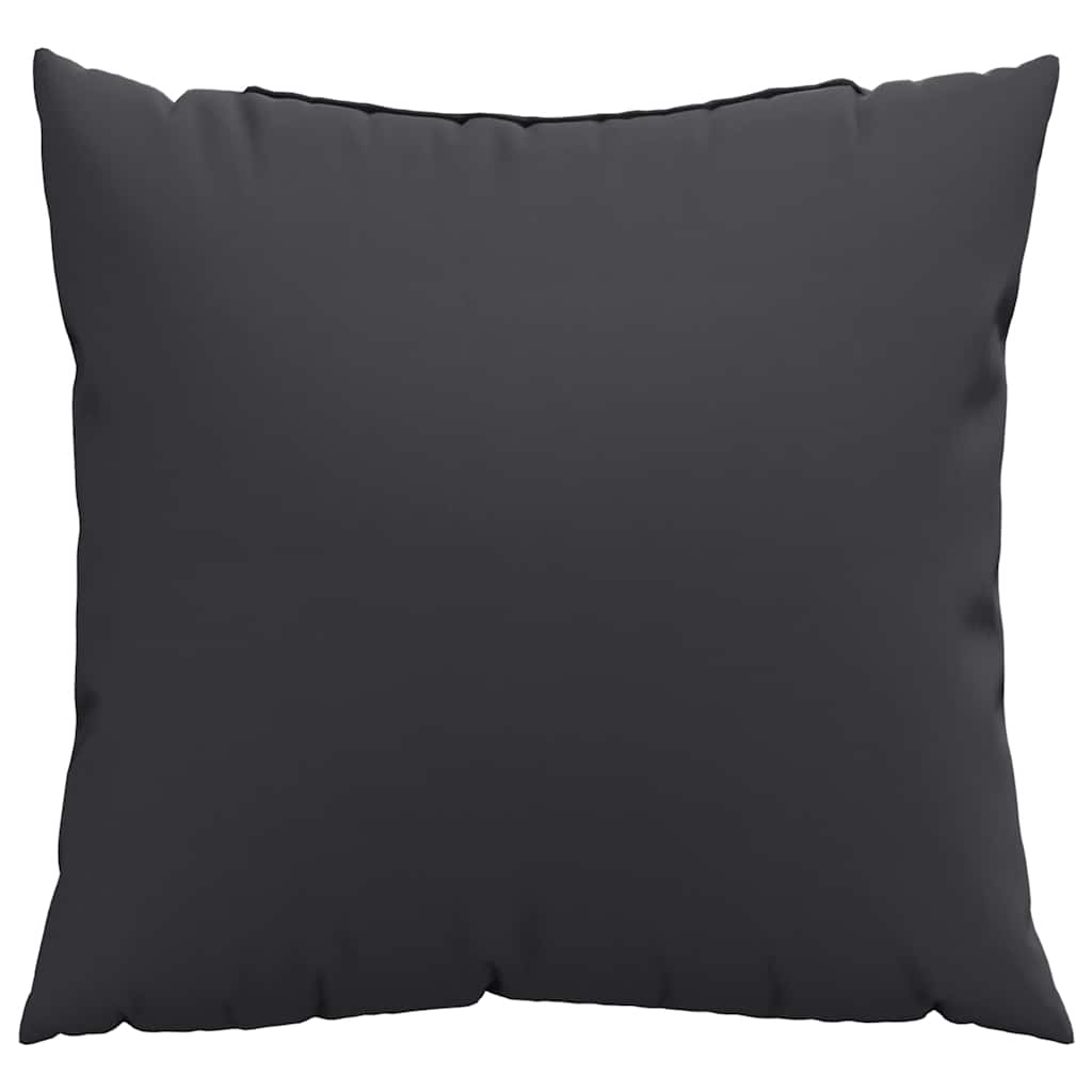 Almofadas de sofá 4 pcs 60x60 cm tecido preto