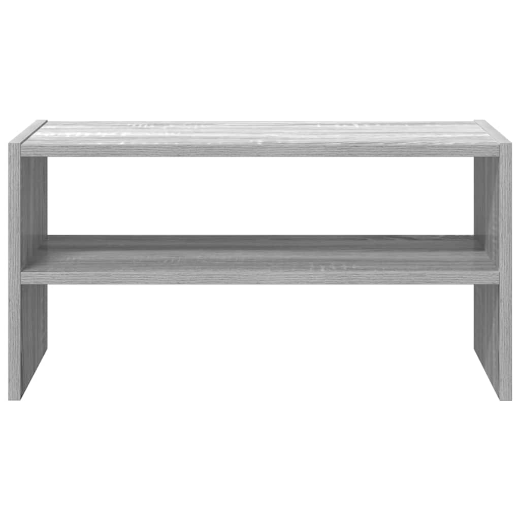 Sapateira empilháveis 60x30x30,5 cm cinzento sonoma