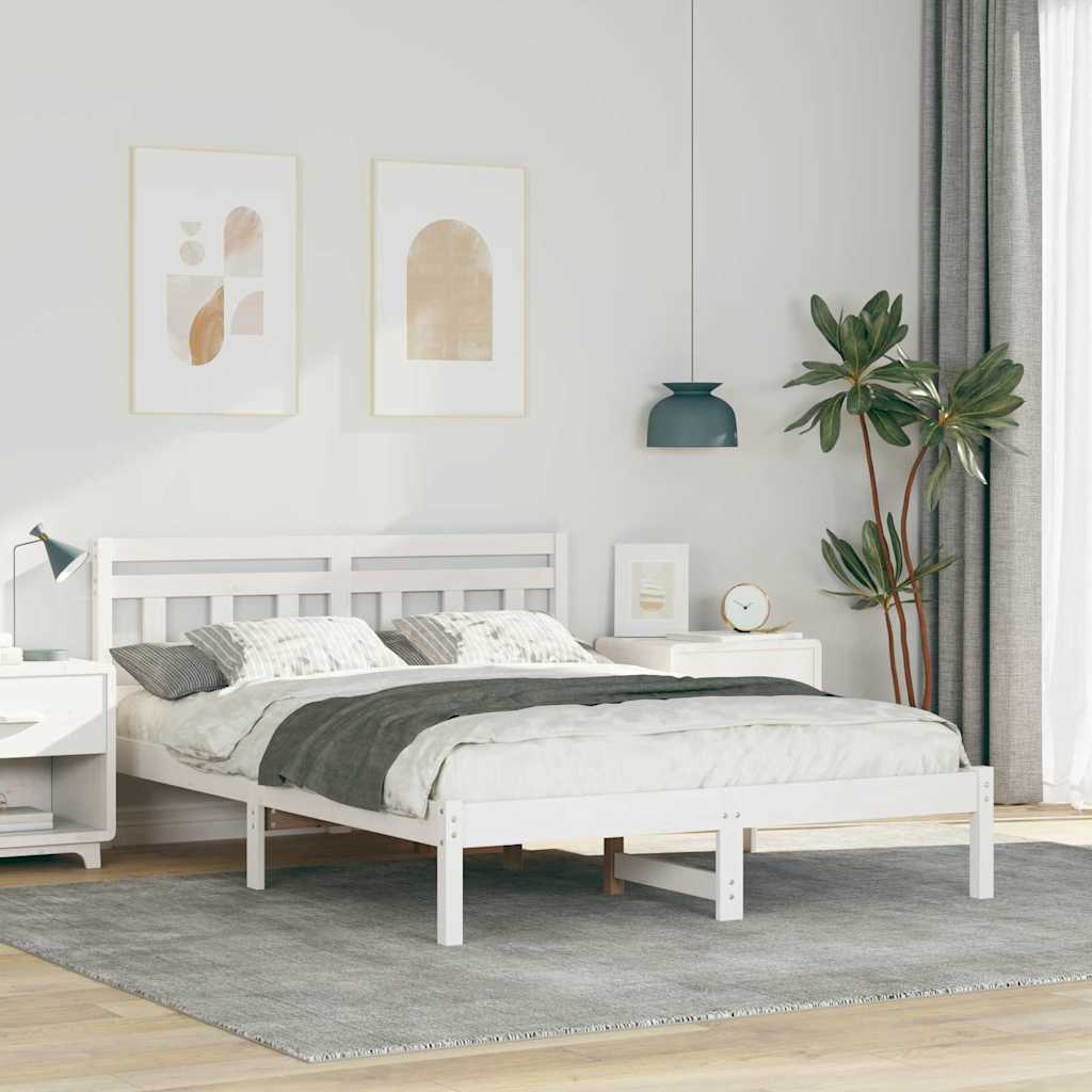Estrutura da cama branco 135 x 190 cm