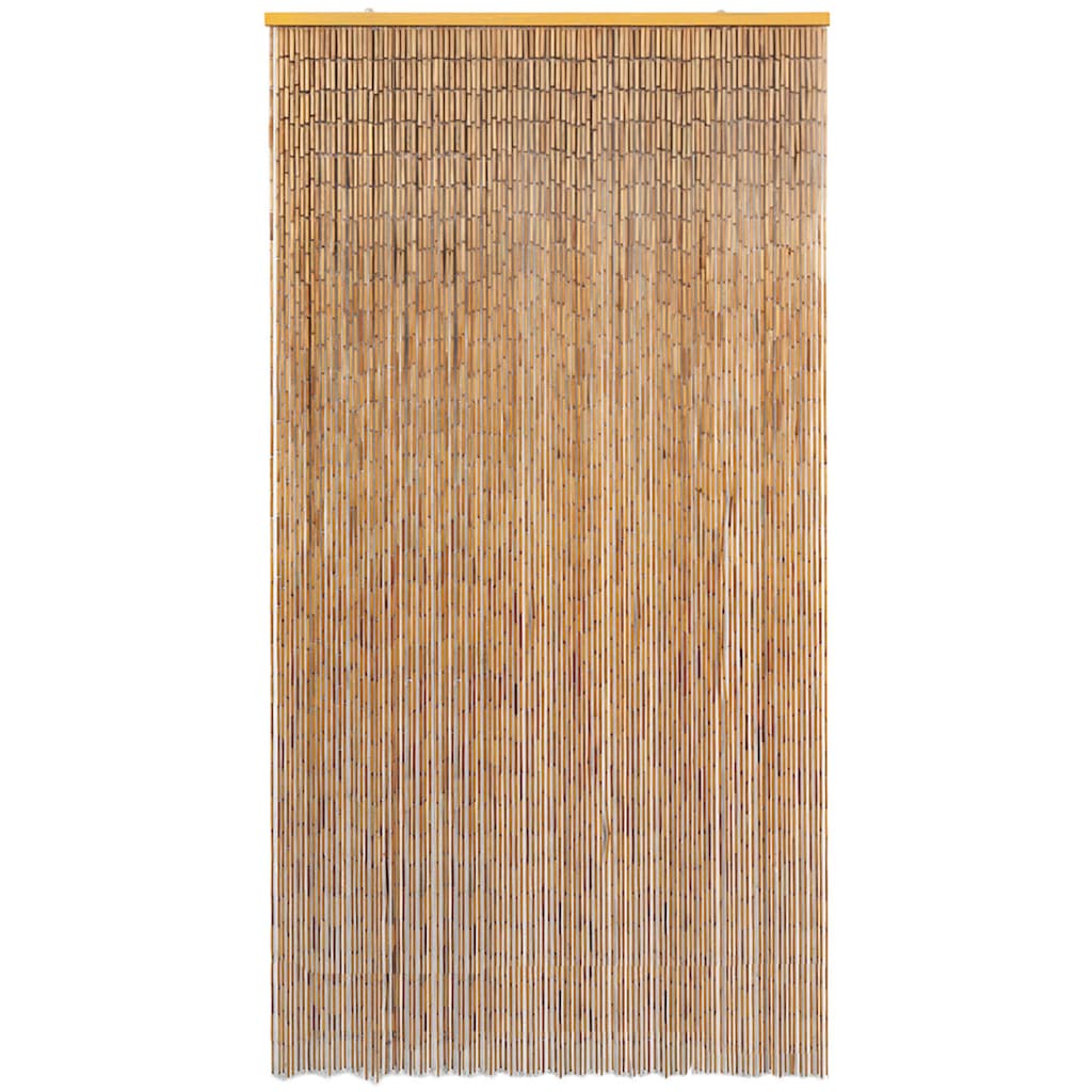 Cortina de porta anti-insetos em bambu 120x220 cm