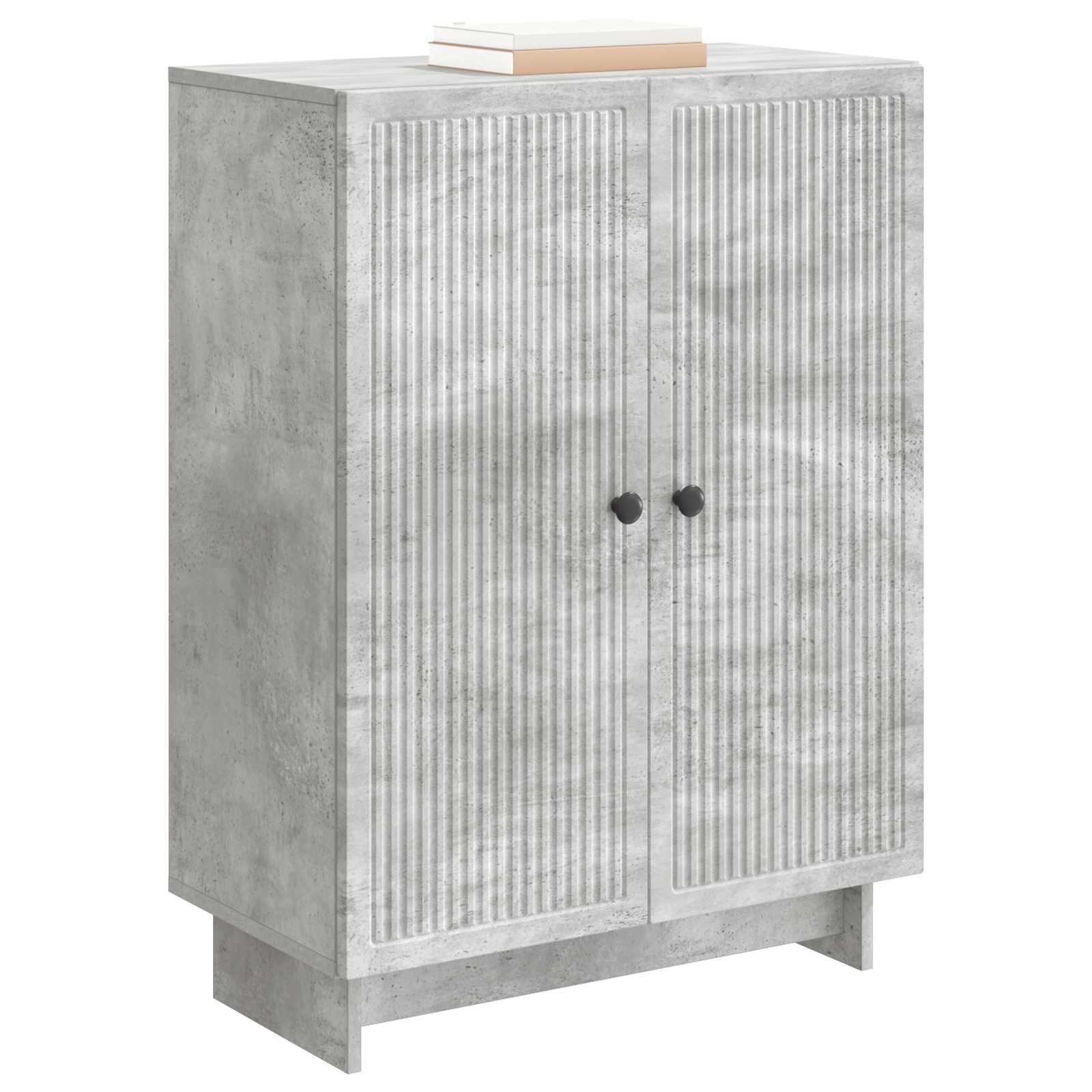 Buffet cinzento cimento 66 x 34,5 x 90 cm derivados de madeira