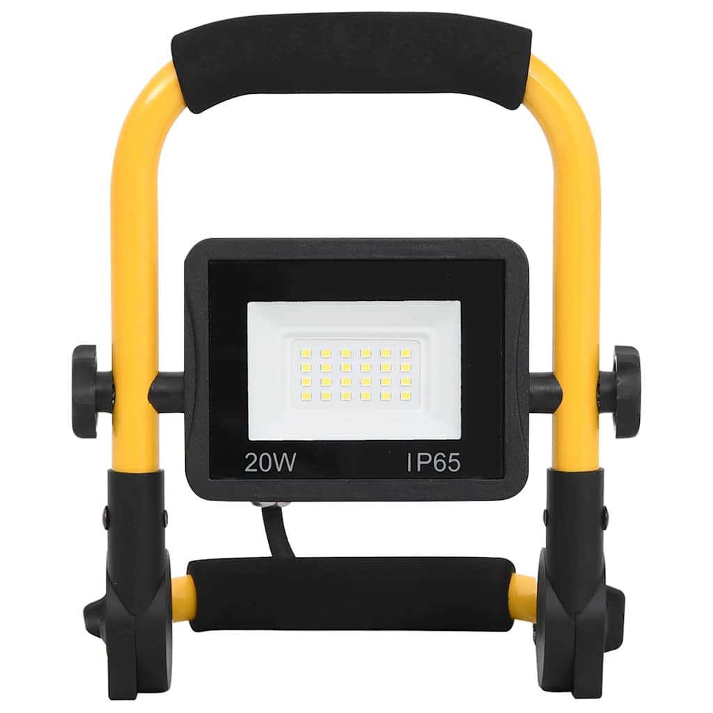 Projetor c/ iluminação LED e pega 20 w branco frio