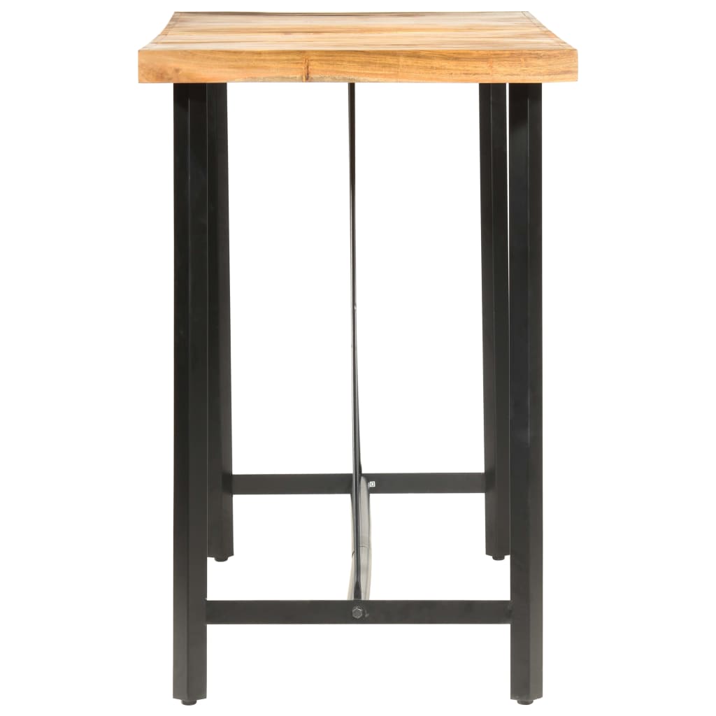 Mesa de bar 180x70x107 cm madeira de acácia maciça