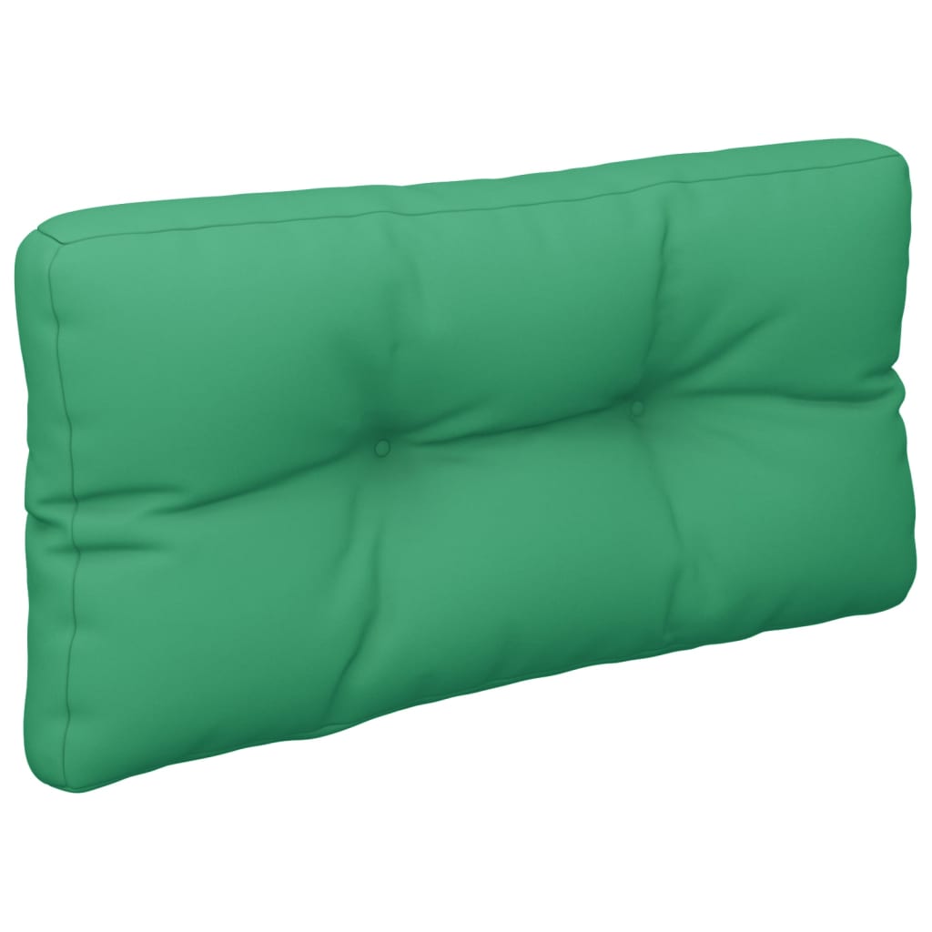 Almofadão para sofá de paletes 70x40x12 cm tecido verde